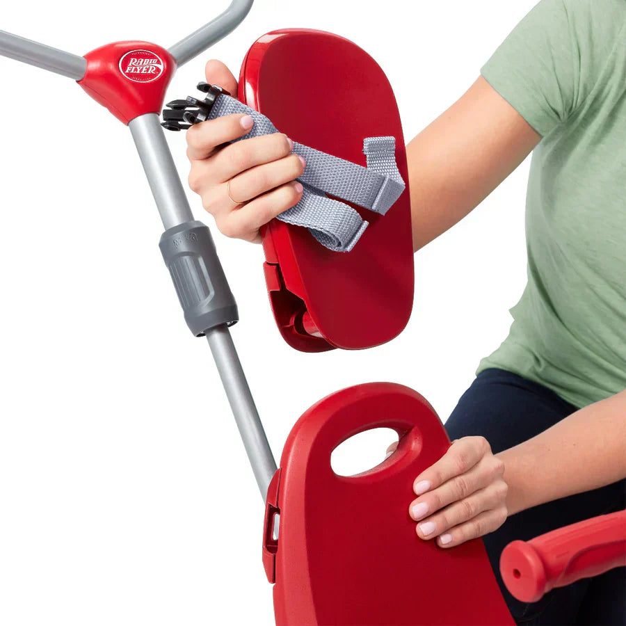 Radio Flyer 4-in-1 Stroll 'N Trike Push and Pedal Tricycle