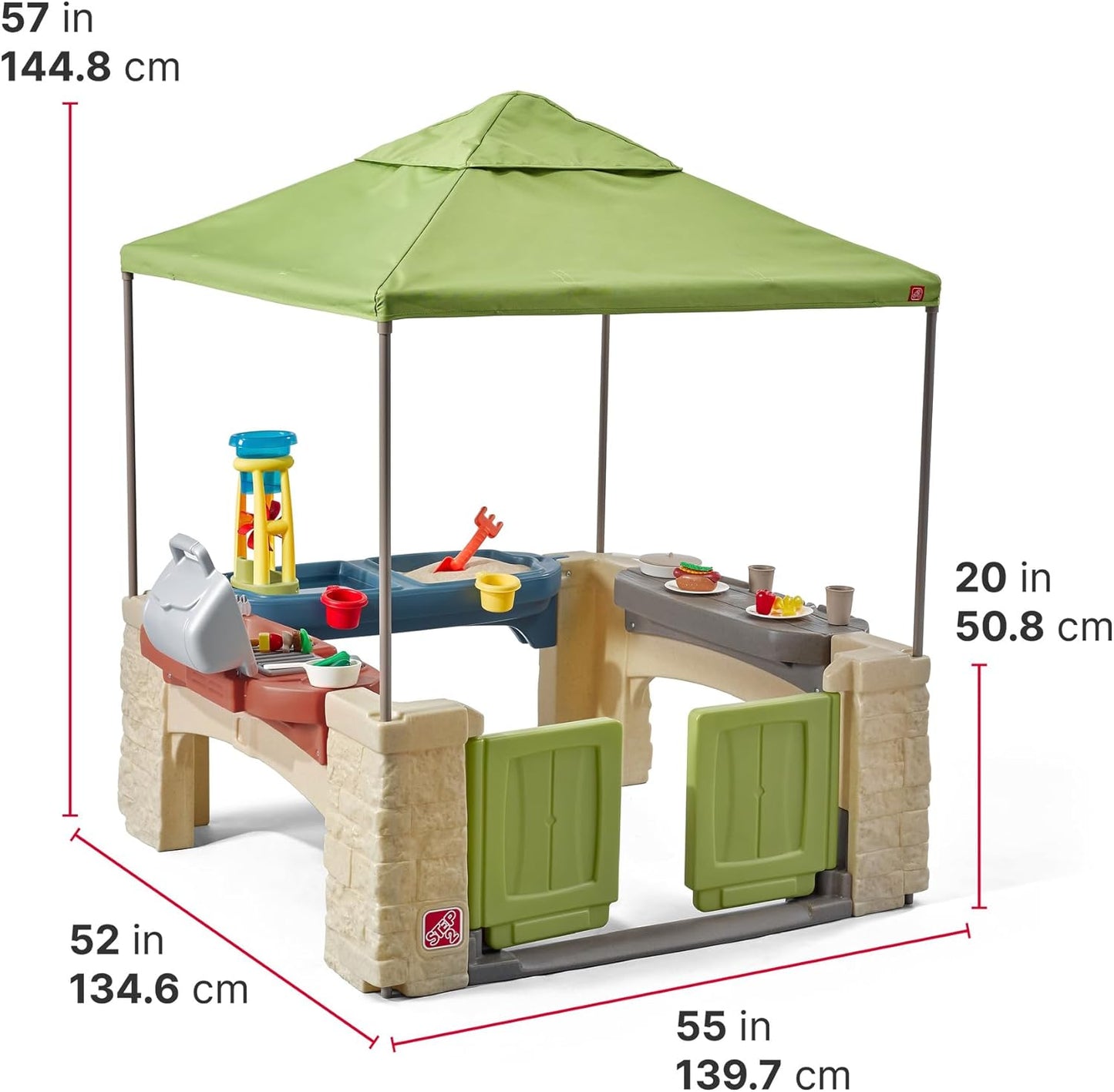 Step2 All Around Playtime Patio with Canopy