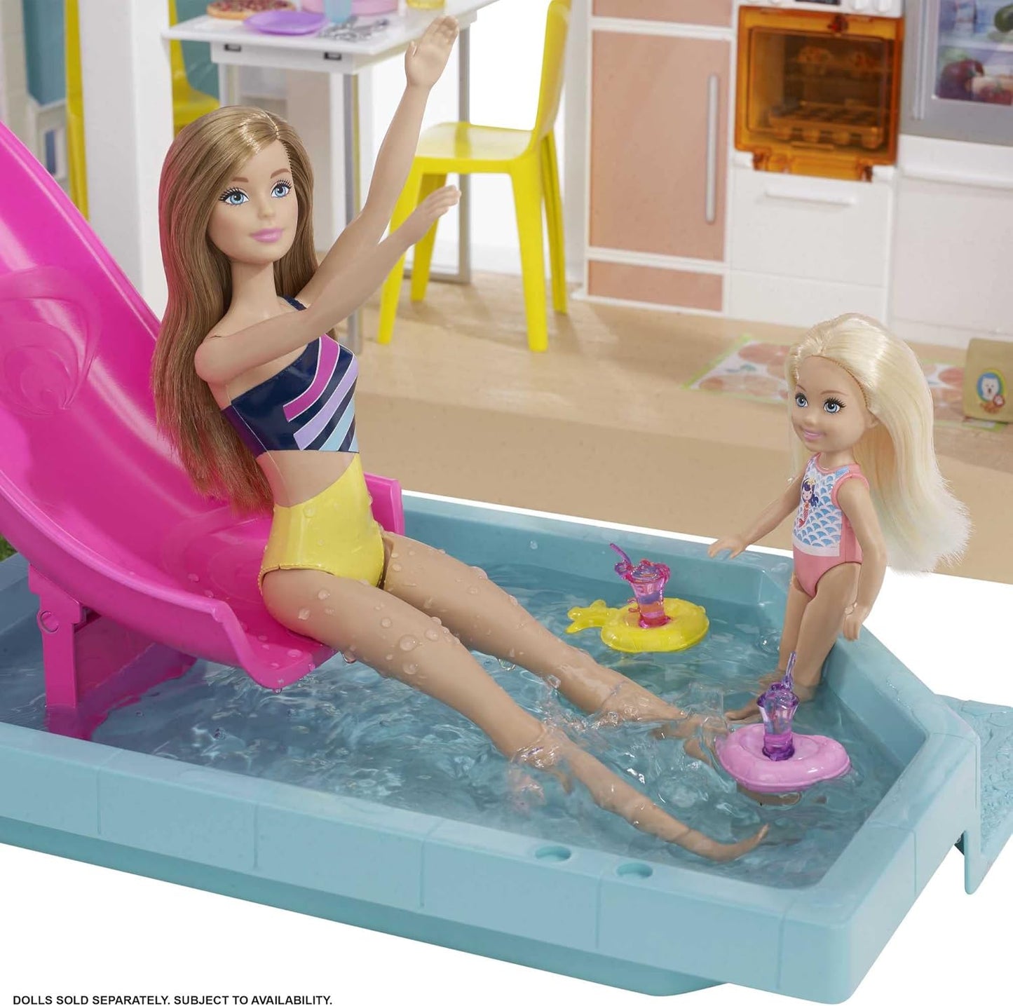 Barbie Dreamhouse Dollhouse With 75+ Accessories & Wheelchair Accessible Elevator, Lights, Sounds, Music