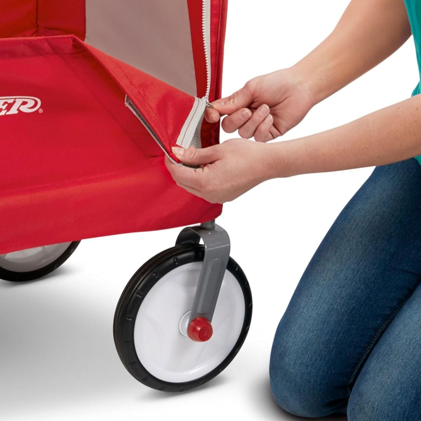Radio Flyer 3 in 1 EZ Fold Wagon with Canopy