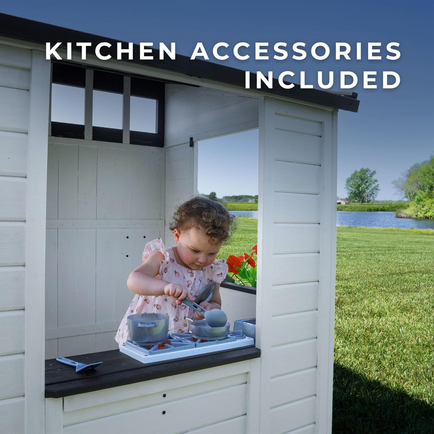 Backyard Discovery Caraway Cottage Playhouse