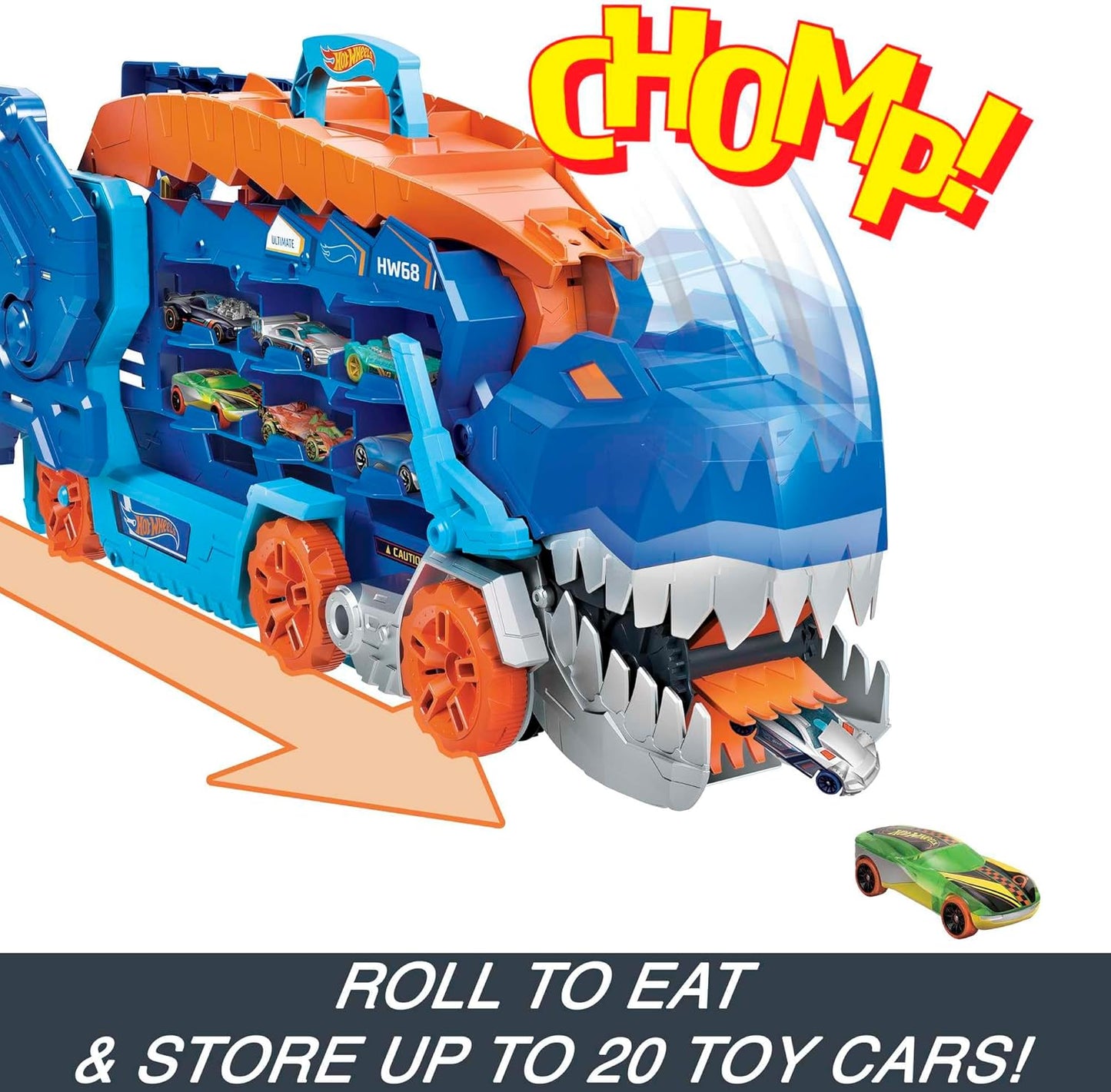 Hot Wheels Let's Race Netflix - Ultimate T-Rex Transporter