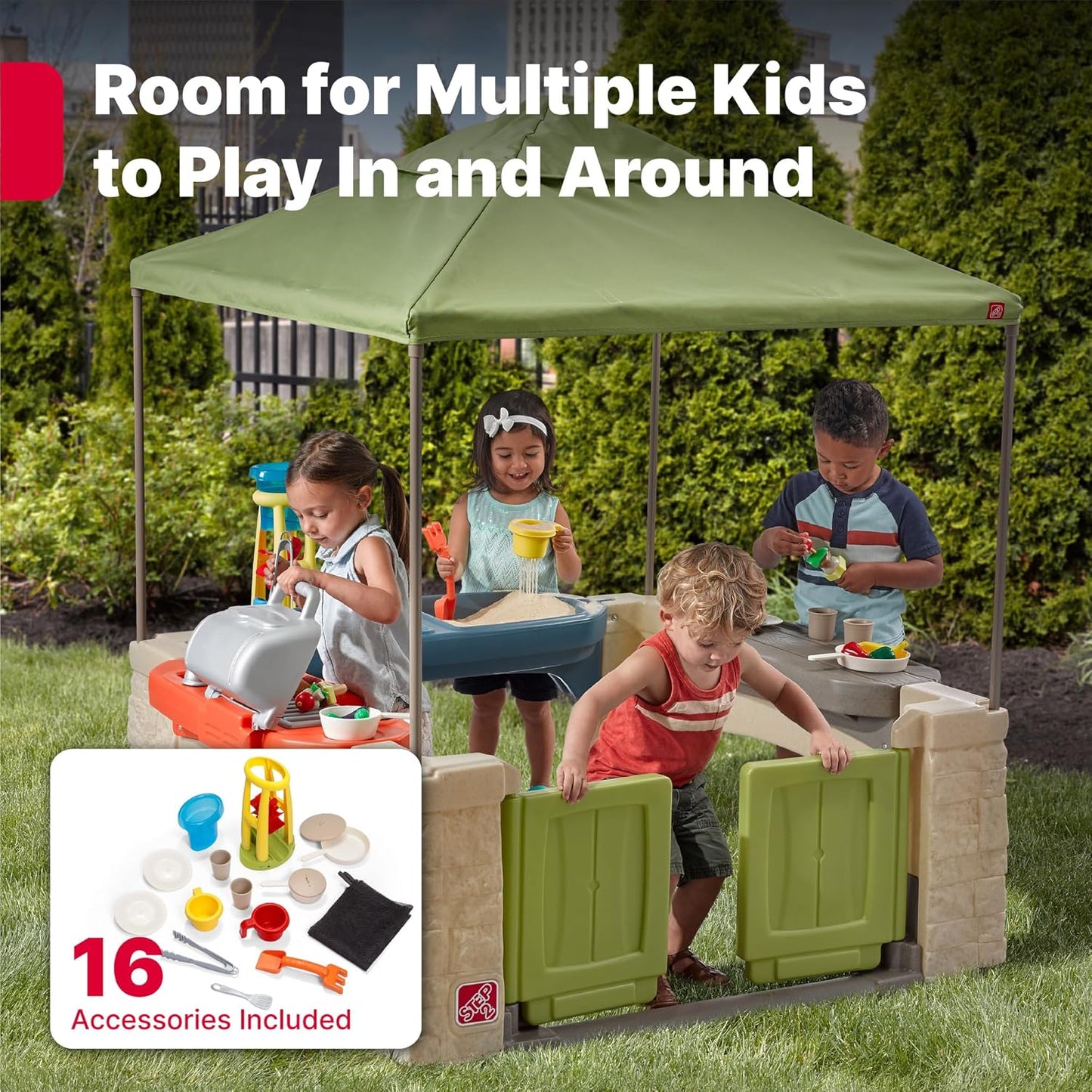 Step2 All Around Playtime Patio with Canopy