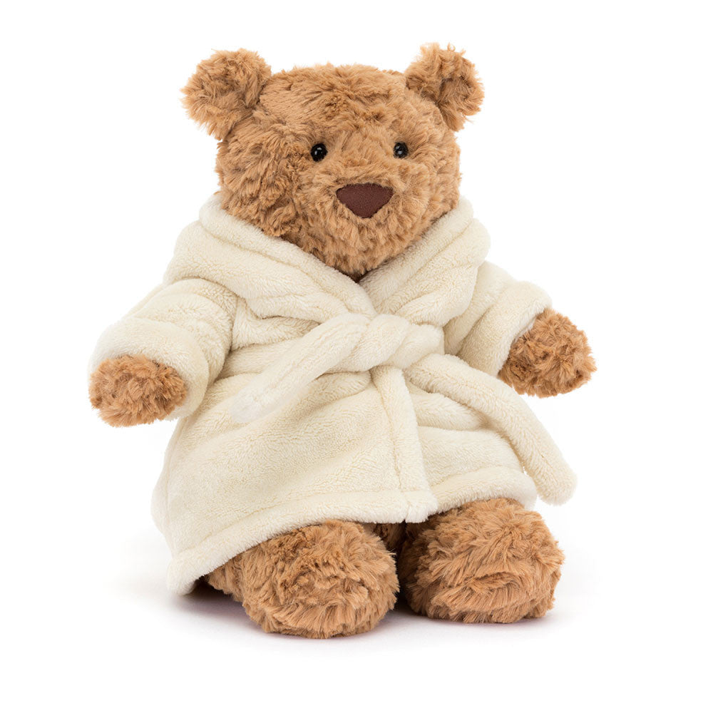 Jellycat Bartholomew Bear with Bathrobe