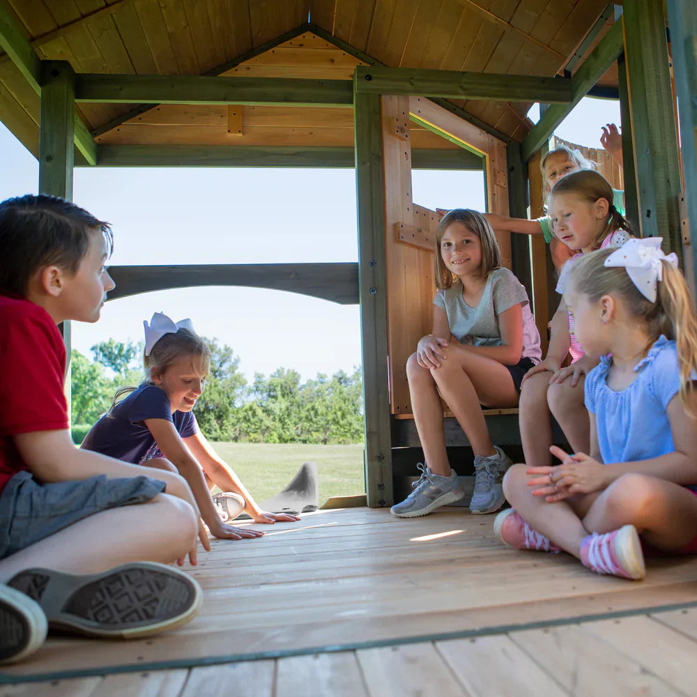 Backyard Discovery Eagles Nest Elite Swing Set