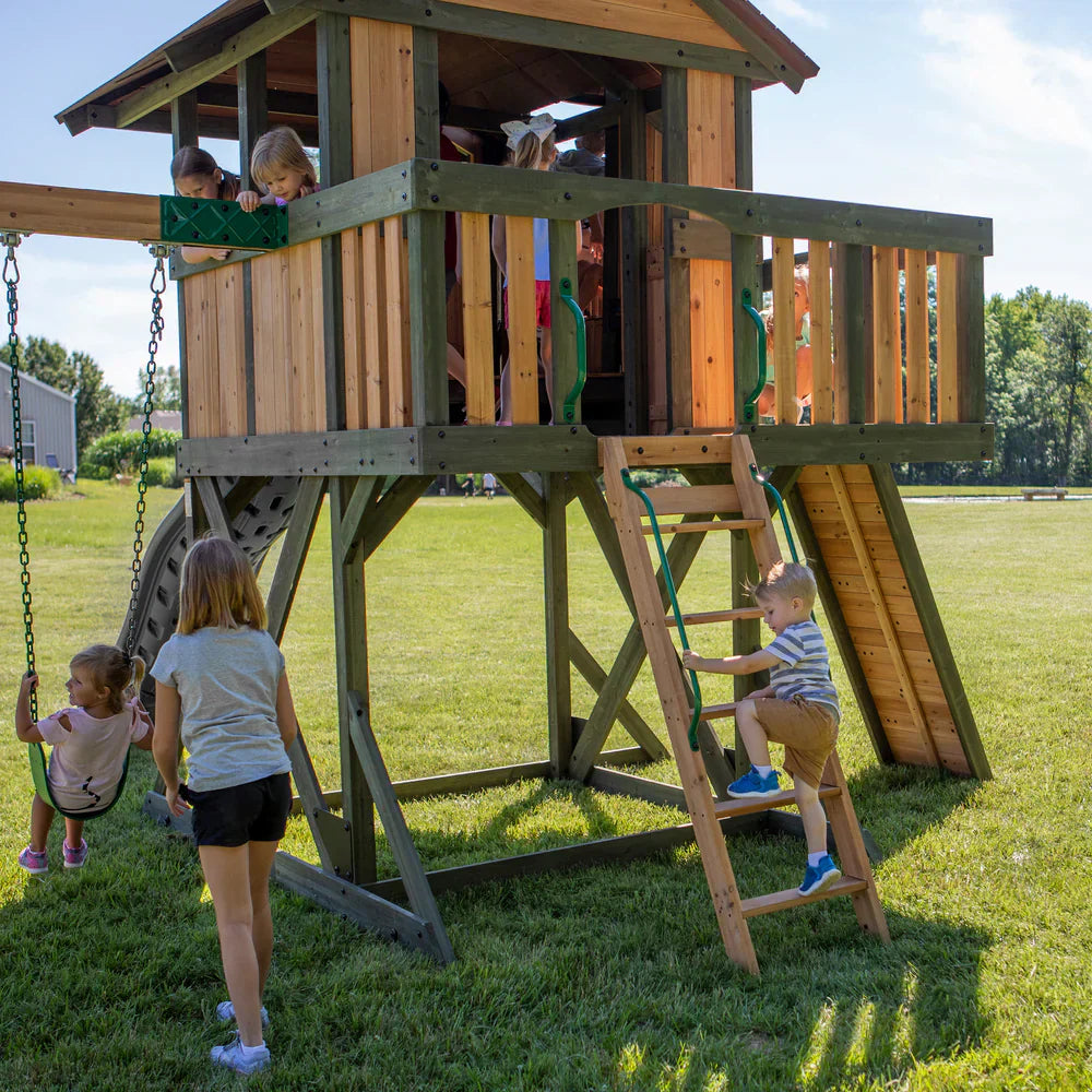 Backyard Discovery Eagles Nest Elite Swing Set