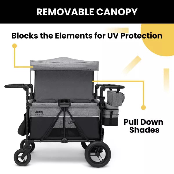 Jeep Wrangler Stroller Wagon 4 seater