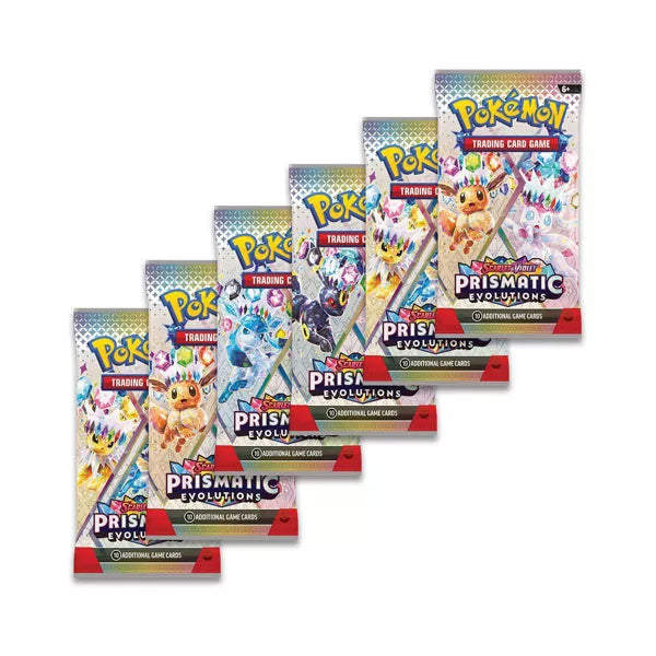 Pokémon TCG Scarlet & Violet Prismatic Evolutions Booster Bundle