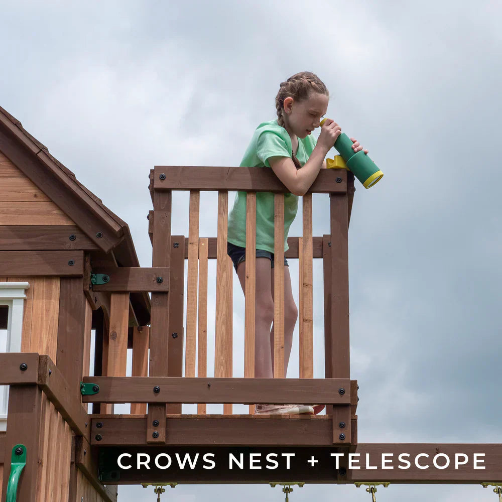 Backyard Discovery Skyfort III Swing Set