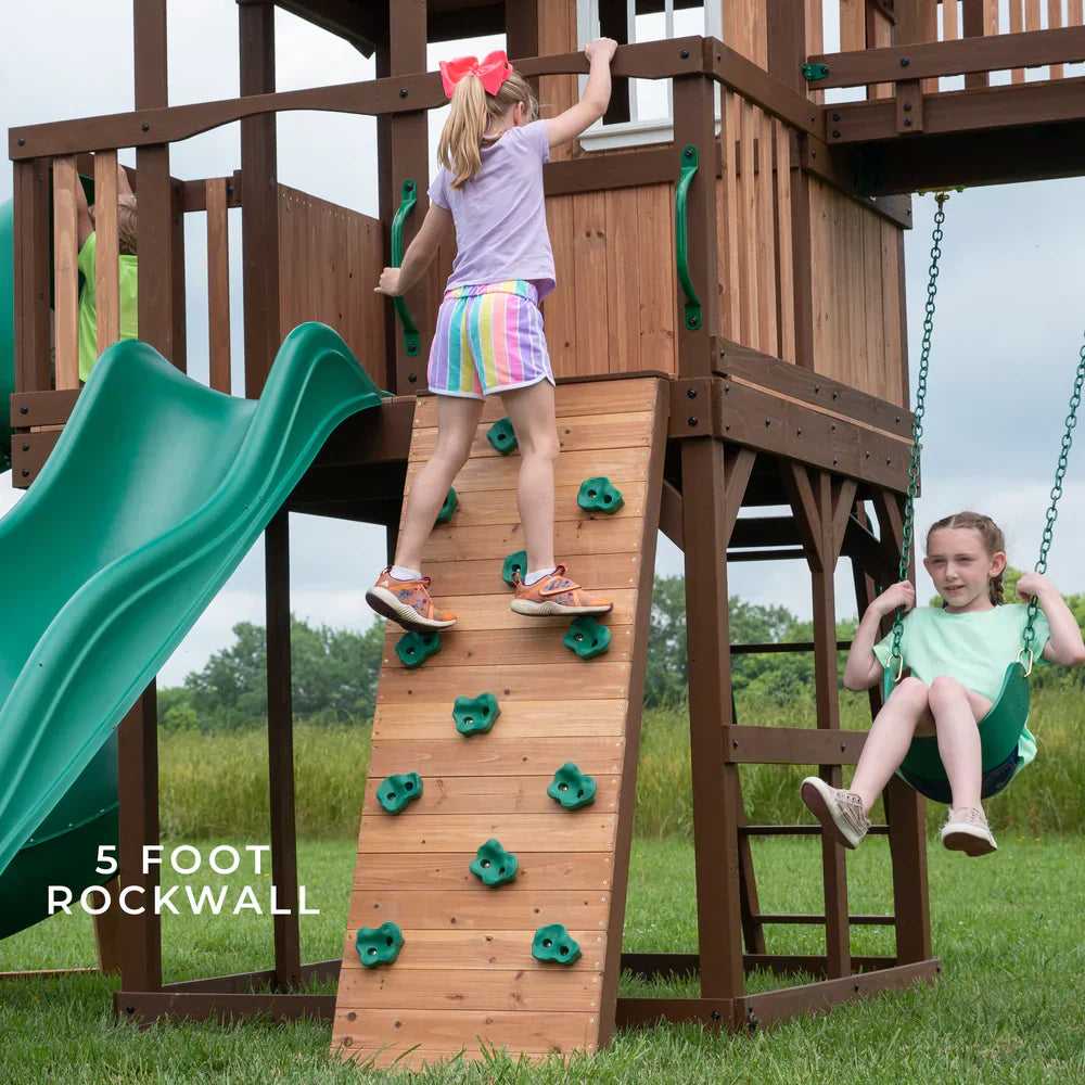 Backyard Discovery Skyfort III Swing Set