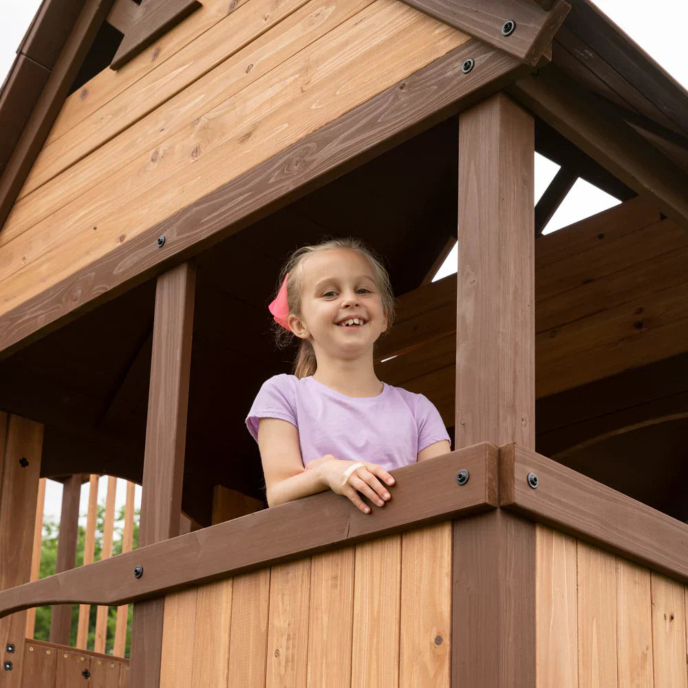 Backyard Discovery Skyfort III Swing Set
