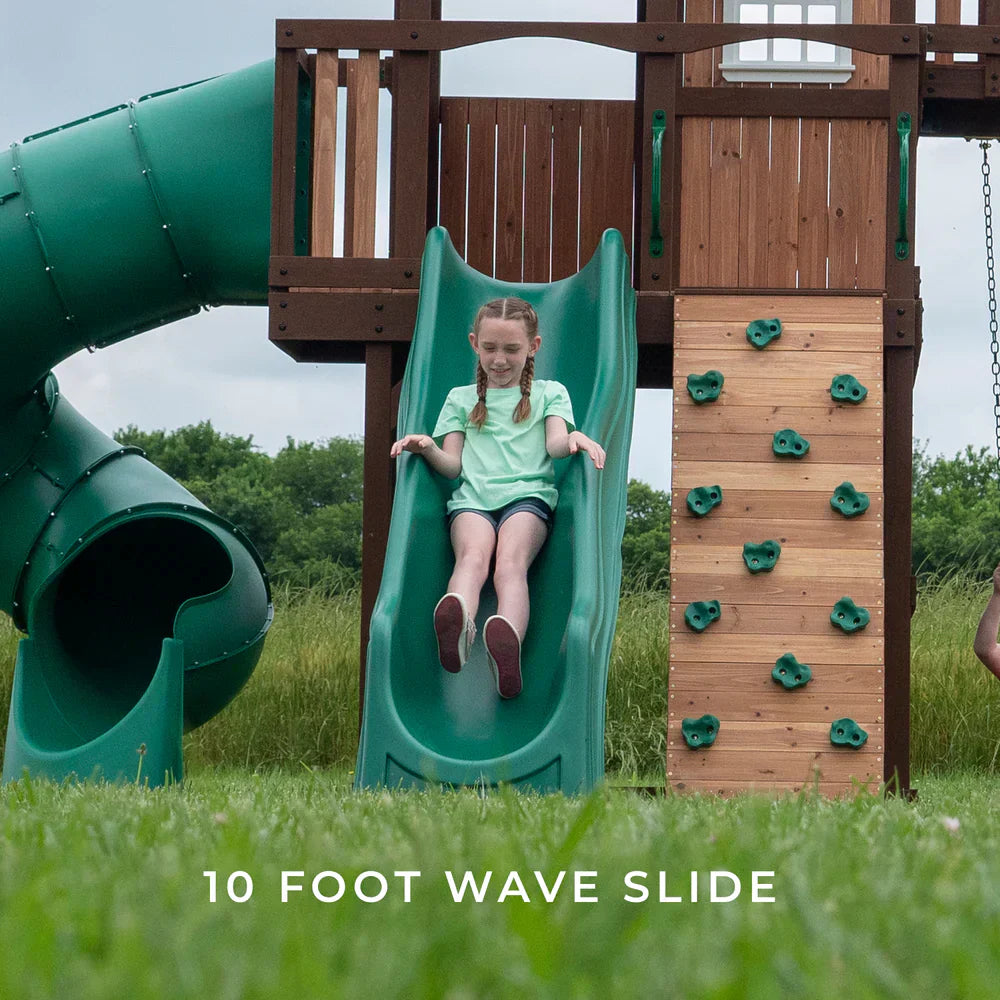 Backyard Discovery Skyfort III Swing Set