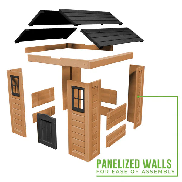 Backyard Discovery Sweetwater Wooden Playhouse