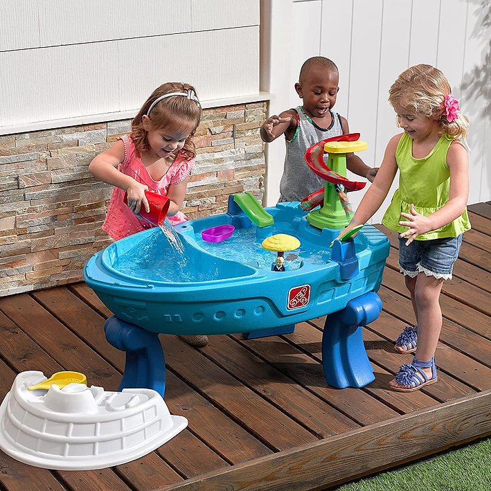 Step2 Fiesta Cruise Sand & Water Table | Kids Outdoor Summer Play Table