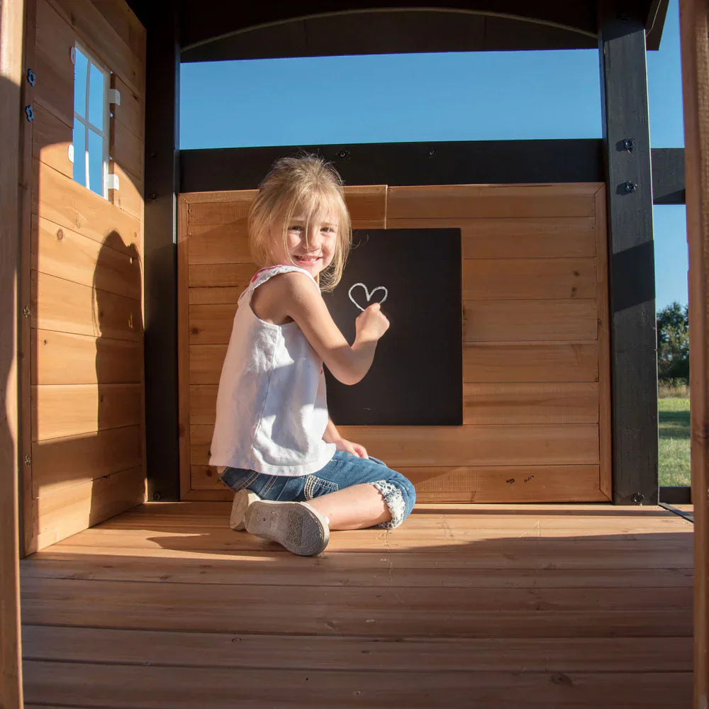 Backyard Discovery Canyon Creek All Cedar Wood Swing Set