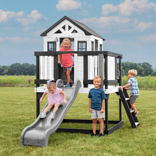 Backyard Discovery Sweetwater Heights Elevated Playhouse White