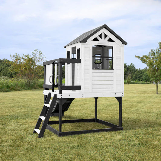 Backyard Discovery Sweetwater Heights Elevated Playhouse White