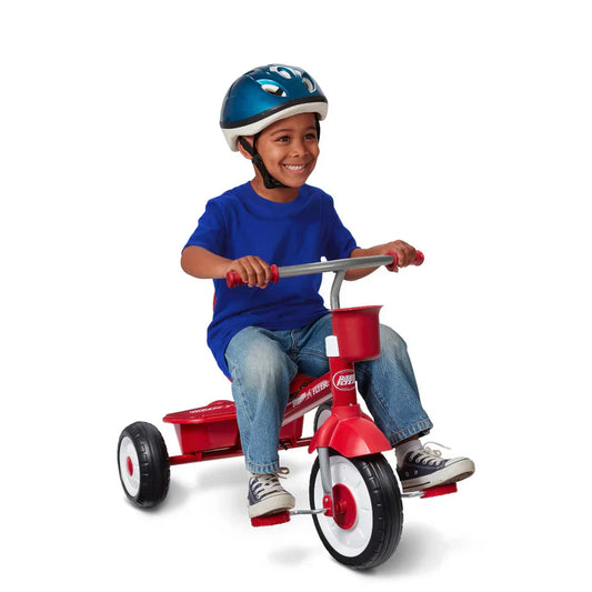 Radio Flyer 4-in-1 Stroll 'N Trike Push and Pedal Tricycle