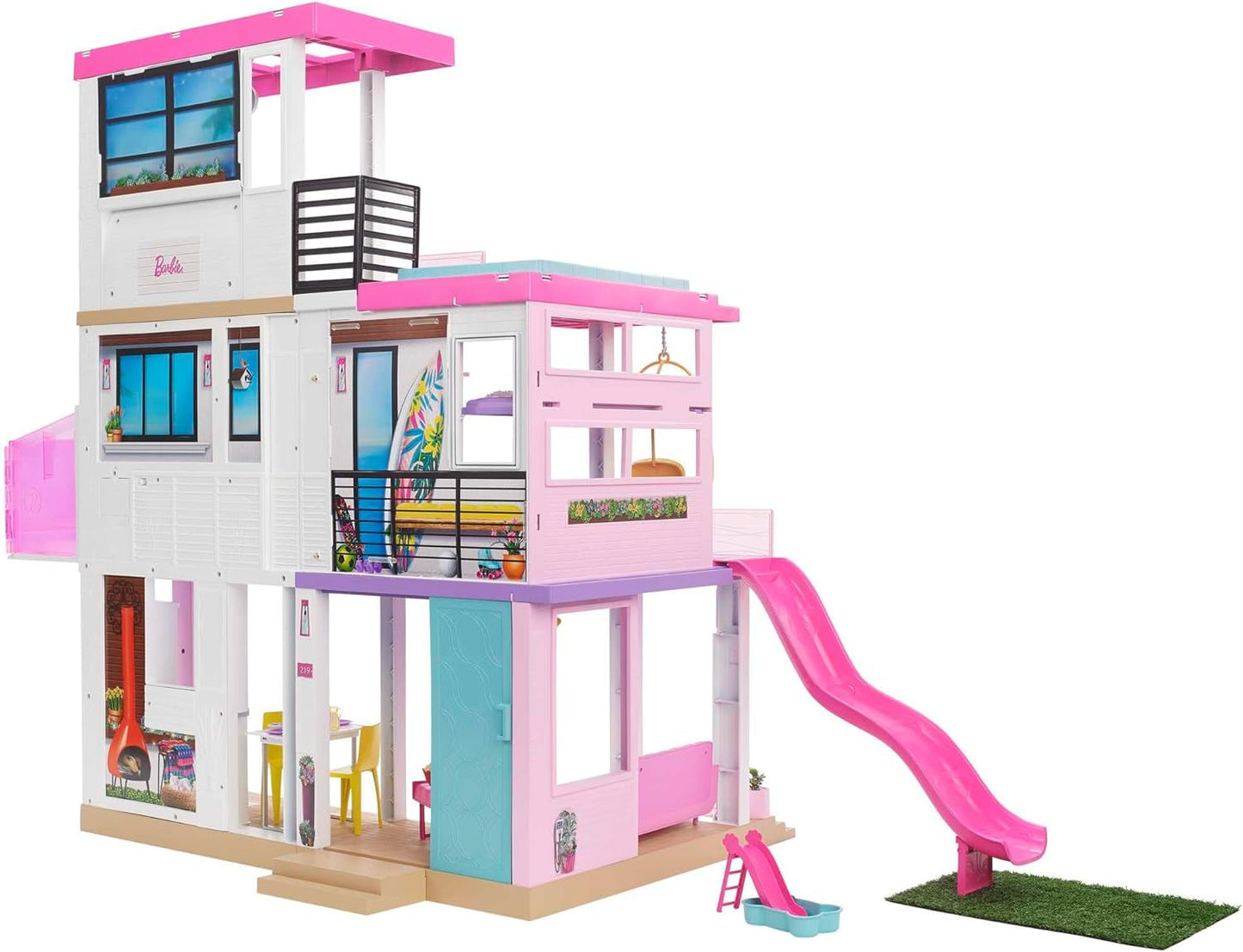 Barbie Dreamhouse Dollhouse With 75+ Accessories & Wheelchair Accessible Elevator, Lights, Sounds, Music