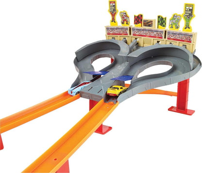 Hot Wheels Super Speed Blastway Track Set, Toy For Kids 4 To 10 Years Old