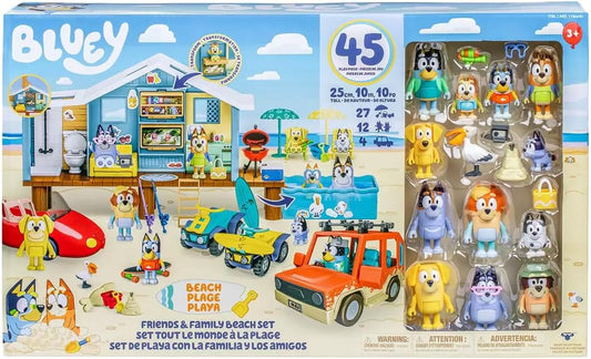 Bluey Friends & Family Beach Set