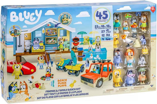 Bluey Friends & Family Beach Set