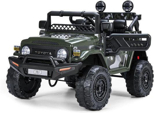 Funtok Officially Licensed Toyota Fj Cruiser Kid Ride On Car