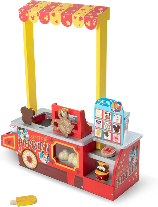 Snacks & Popcorn Wooden Food Counter