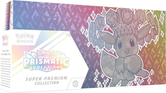Pokémon TCG: Scarlet & Violet Prismatic Evolutions Super-Premium Collection