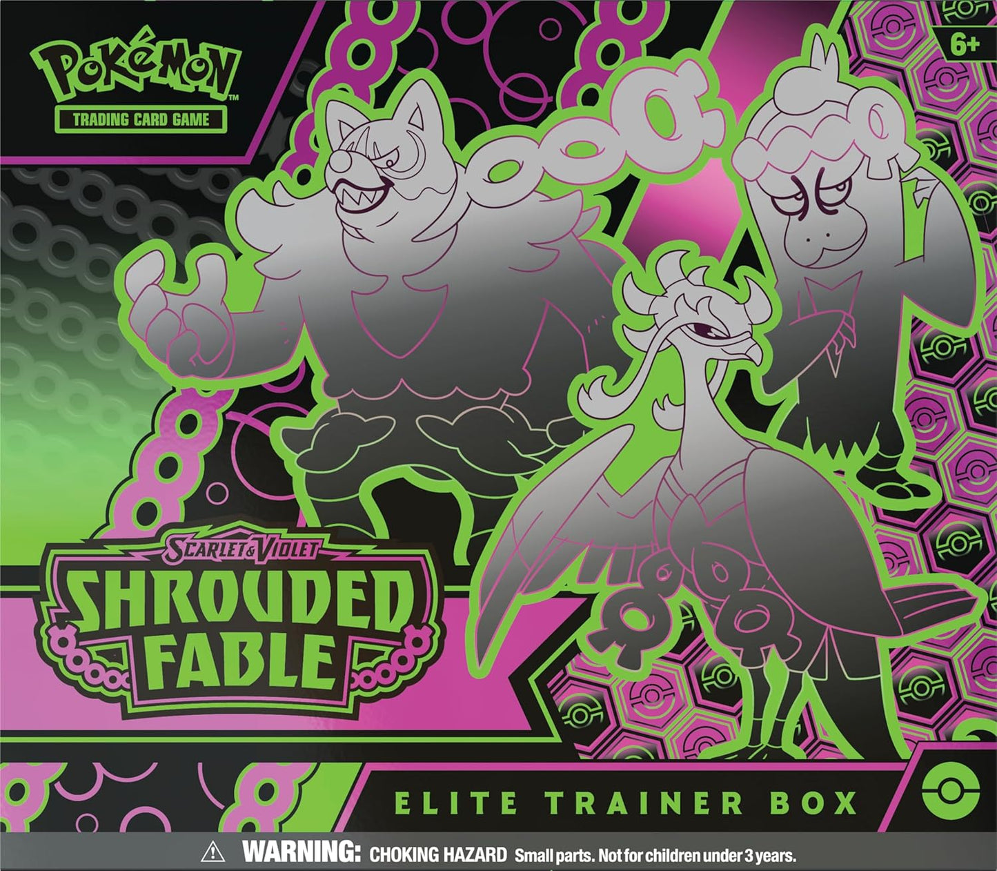 Pokémon TCG: Scarlet and Violet Shrouded Fable Elite Trainer Box