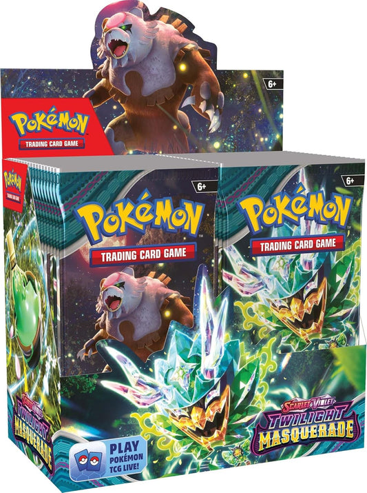 Pokémon TCG Scarlet & Violet Twilight Masquerade Booster Display Box