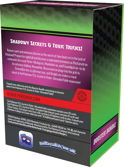 Pokémon TCG: Scarlet & Violet Shrouded Fable Booster Bundle (6 Booster Packs)