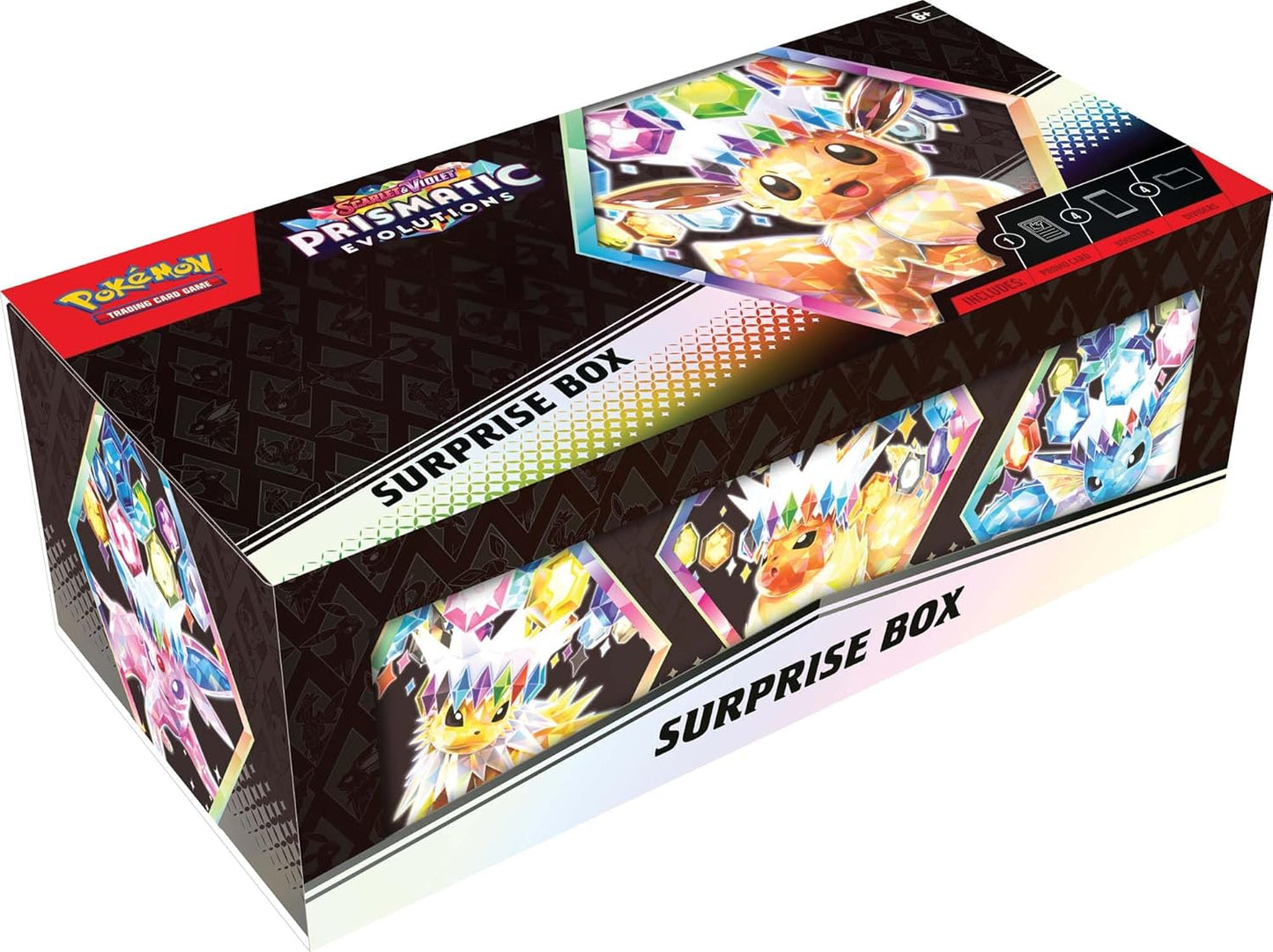 Pokémon Scarlet & Violet Prismatic Evolutions Surprise Box