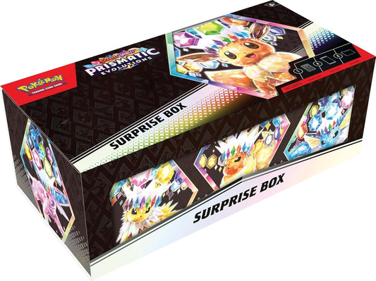 Pokémon Scarlet & Violet Prismatic Evolutions Surprise Box