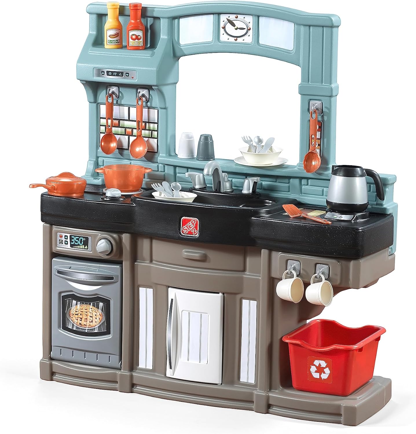 Step2 Best Chefs Kitchen Set for Kids – Includes 25 Toy Kitchen Accessories