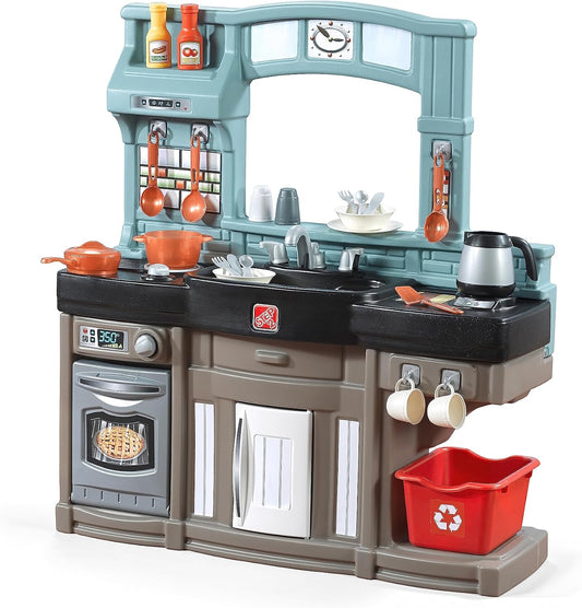 Step2 Best Chefs Kitchen Set for Kids – Includes 25 Toy Kitchen Accessories
