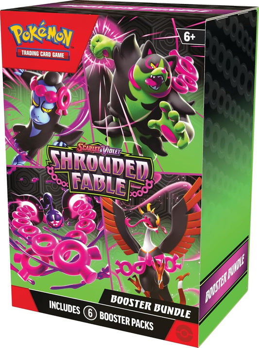 Pokémon TCG: Scarlet & Violet Shrouded Fable Booster Bundle (6 Booster Packs)