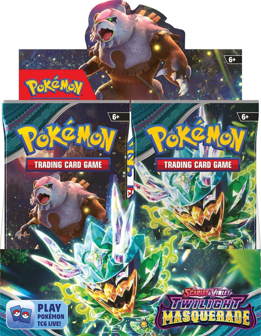Pokémon TCG Scarlet & Violet Twilight Masquerade Booster Display Box