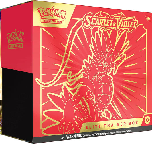 Pokémon TCG: Scarlet and Violet Elite Trainer Box - Koraidon Red
