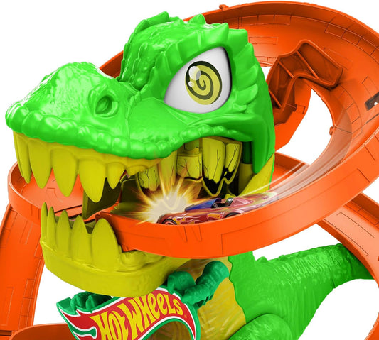 Hot Wheels City T-Rex Blaze Battle