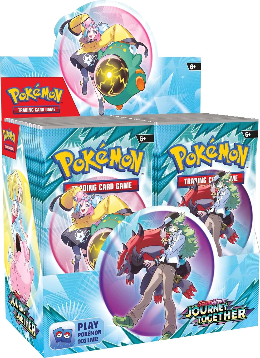 Pokémon TCG: Scarlet & Violet- Journey Together Enhanced Booster Display Box (36 Packs)