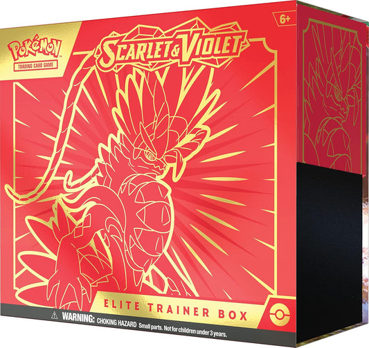 Pokémon TCG: Scarlet and Violet Elite Trainer Box - Koraidon Red
