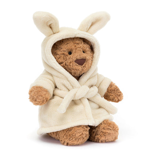 Jellycat Bartholomew Bear with Bathrobe