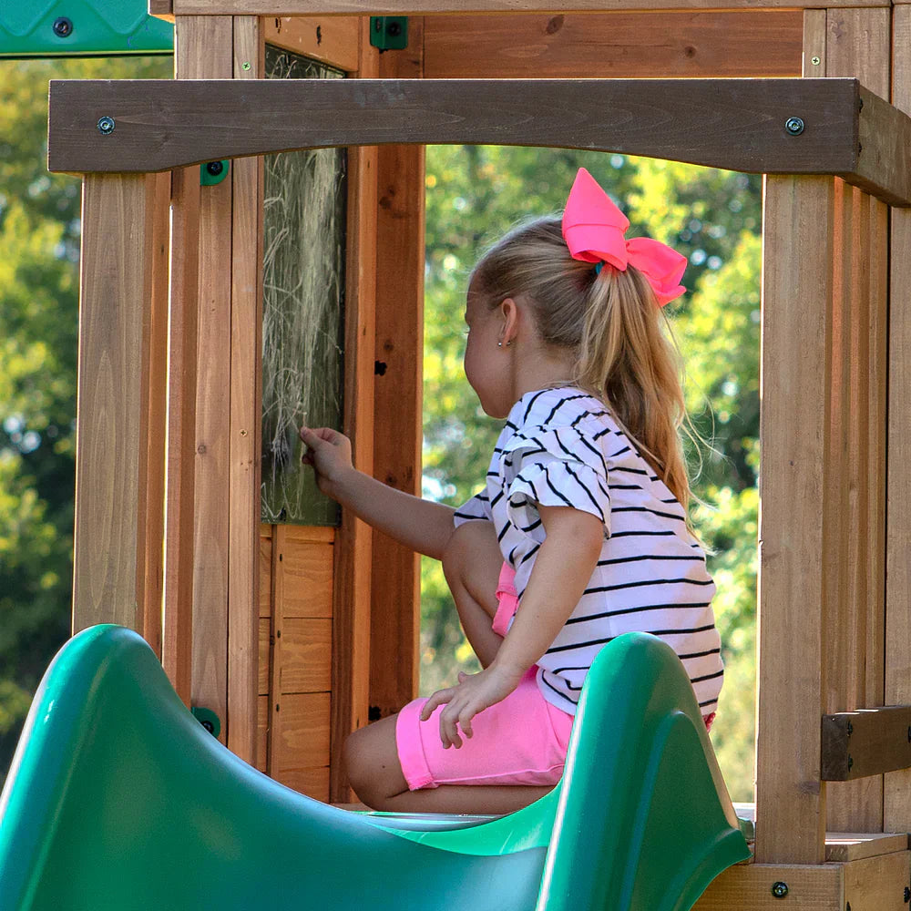Backyard Discovery Bristol Point Cedar Swing Set/Playset