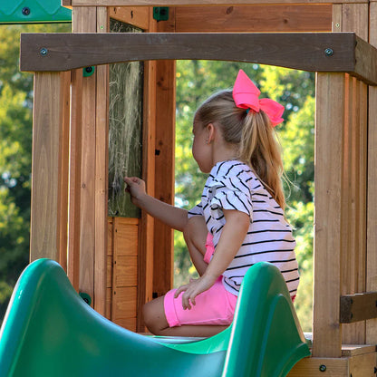 Backyard Discovery Bristol Point Cedar Swing Set/Playset