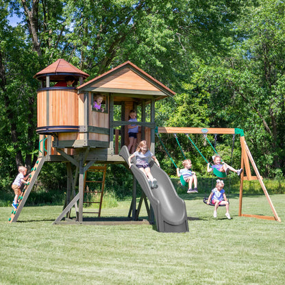 Backyard Discovery Eagles Nest Elite Swing Set