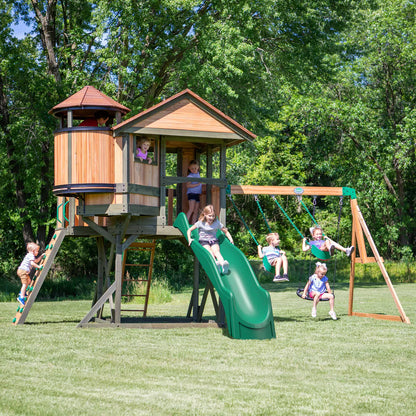 Backyard Discovery Eagles Nest Elite Swing Set