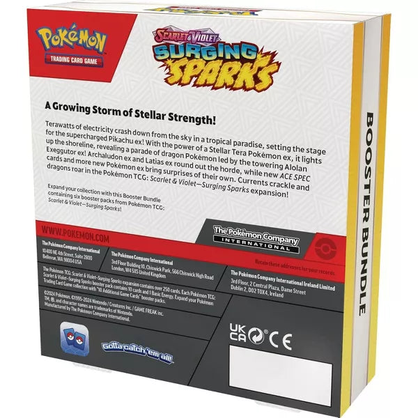 Pokémon Scarlet & Violet Surging Sparks Booster Bundle