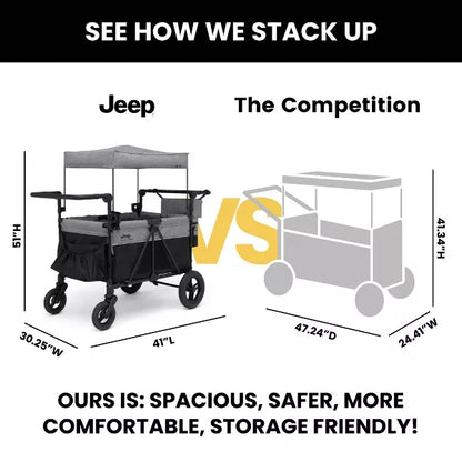 Jeep Wrangler Stroller Wagon 4 seater