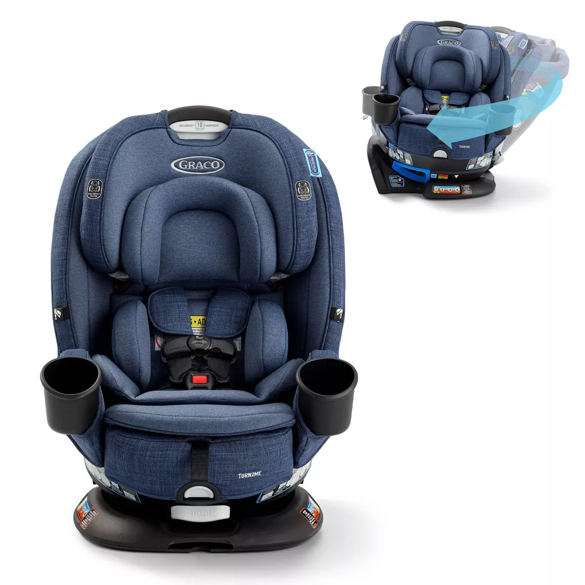Graco Turn2Me 3-in-1 Rotating Car Seat
